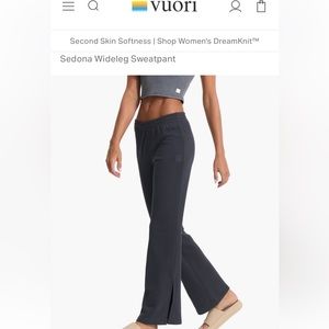 Vuori Sedona Navy Pant - size XS